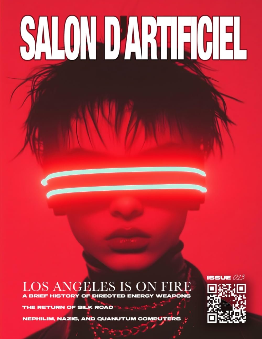 Salon D'Artificiel Issue 013 cover — Los Angeles Is on Fire